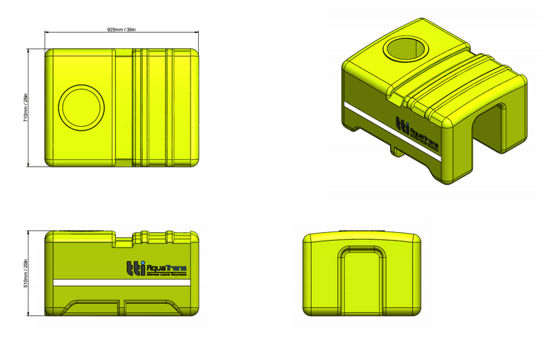 220L AquaTrans™ Portable Water Cartage Tank - Image 5