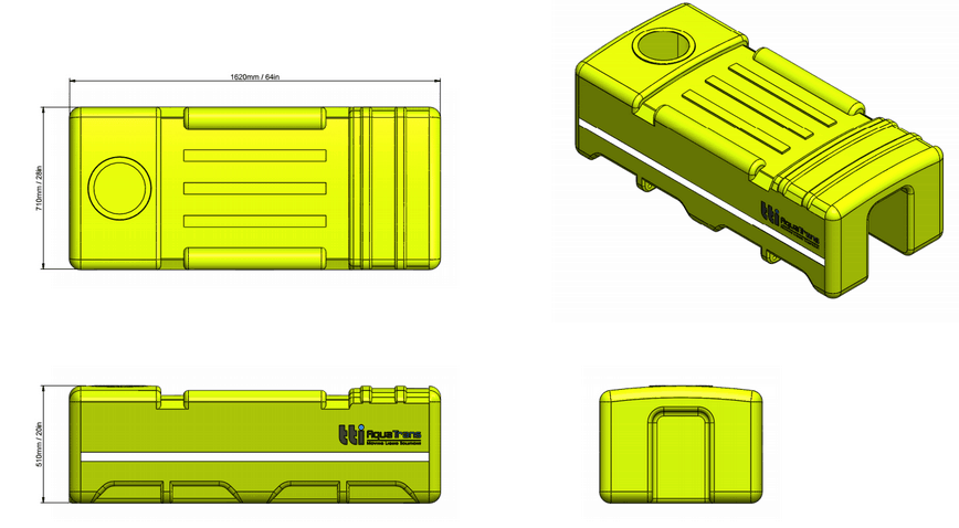 400L AquaTrans™ Portable Water Cartage Tank - Image 5