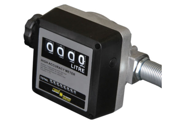 4-Digit Mechanical Flow Meter (000.0L)