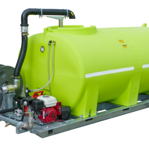 Slip on water tank and cart