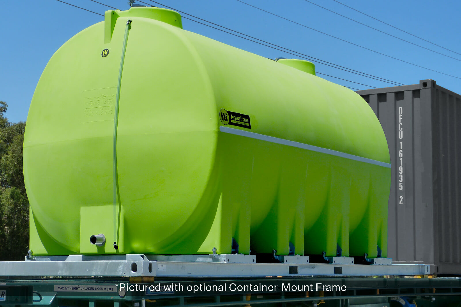 15000L AquaTrans™ Portable Water Cartage Tank - Image 4