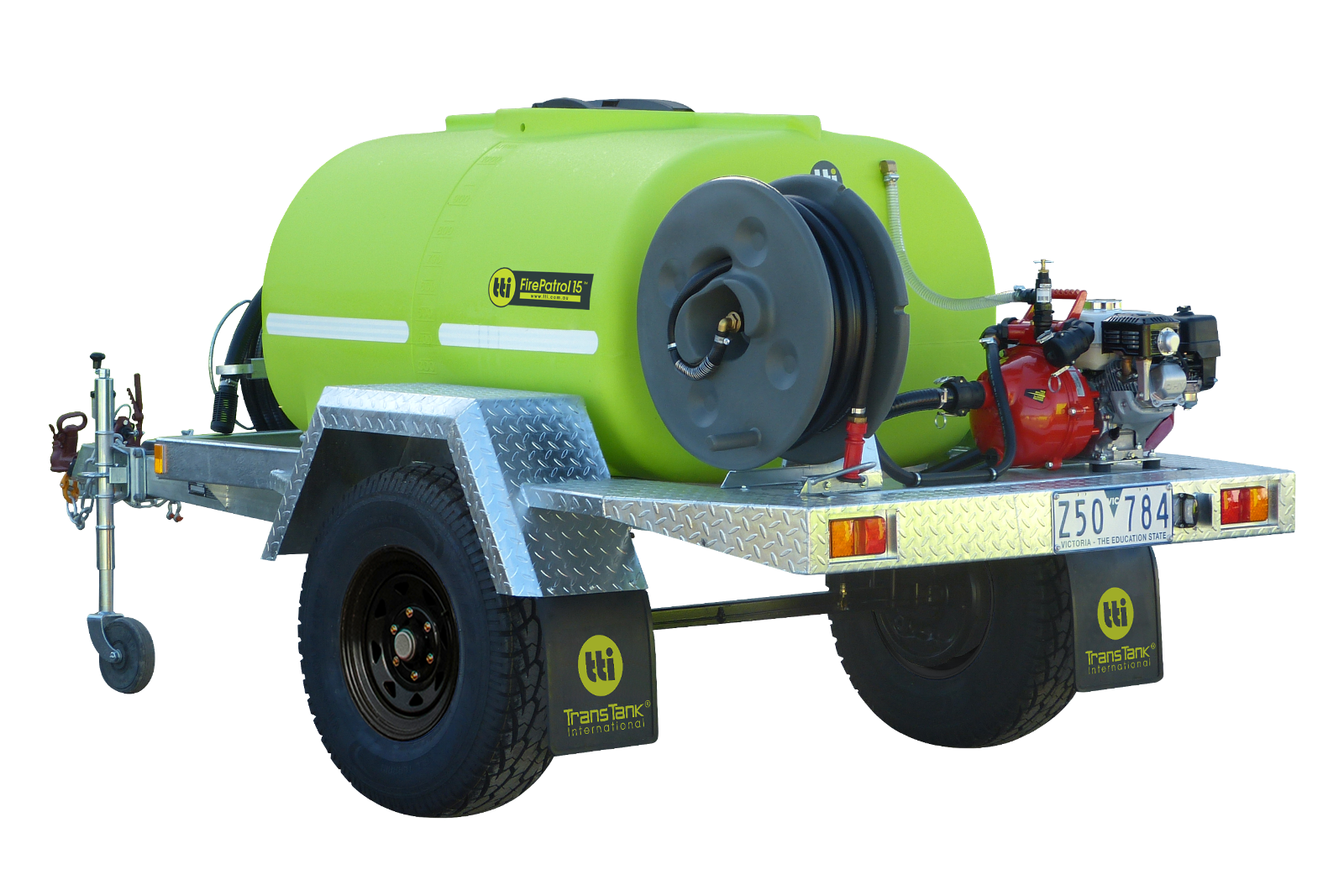 1000L FirePatrol15™ Fire Fighting Trailer