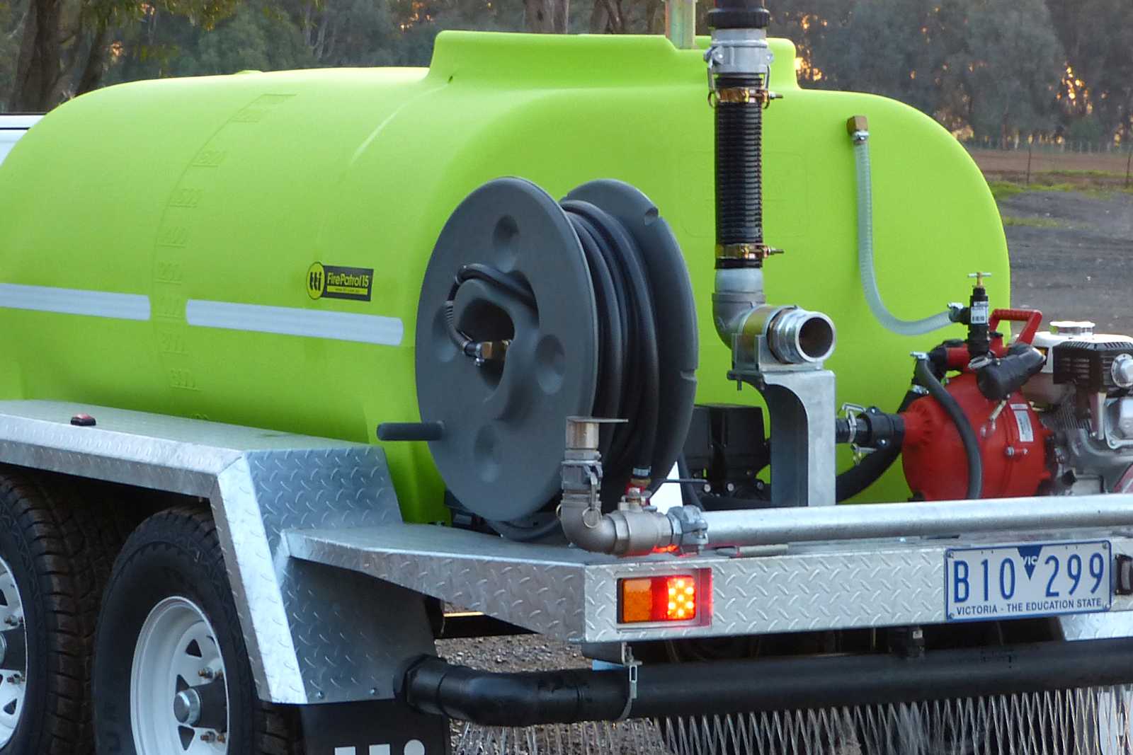 Poly Hose Reel - with 36m x 19mm Fire Hose - Image 9