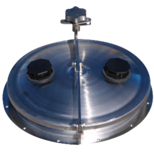 450mm stainless steel hinged lid