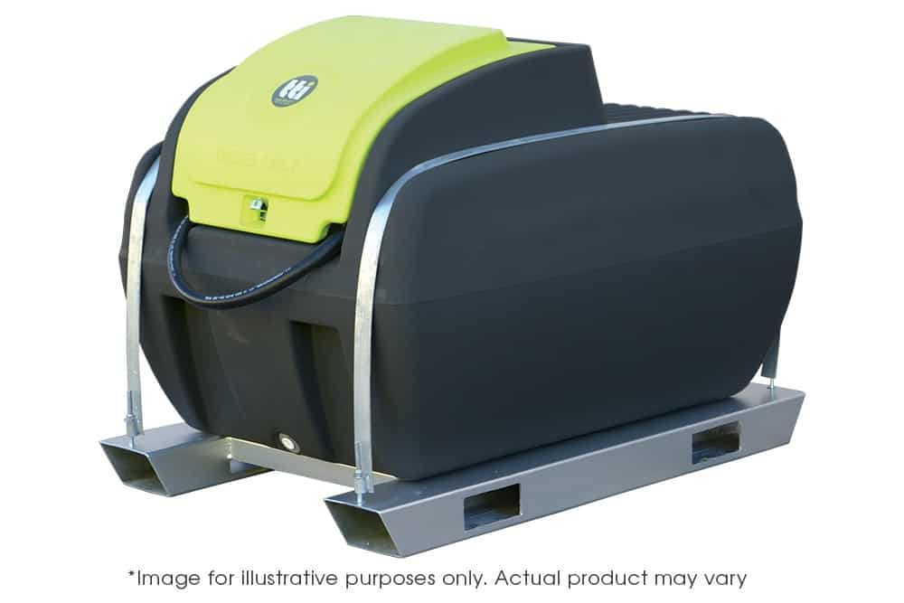 Portable Diesel Fuel Tank Pod with metal with steel frame