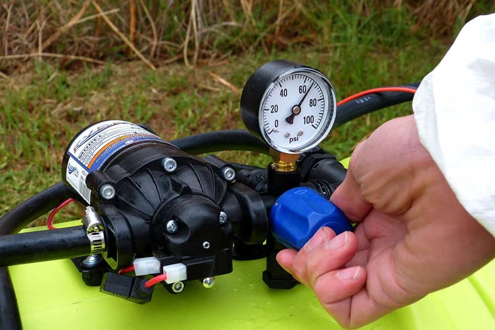 95L WeedControl™ 12v ATV Spot Sprayer with 8.3L/min Pump - Image 6