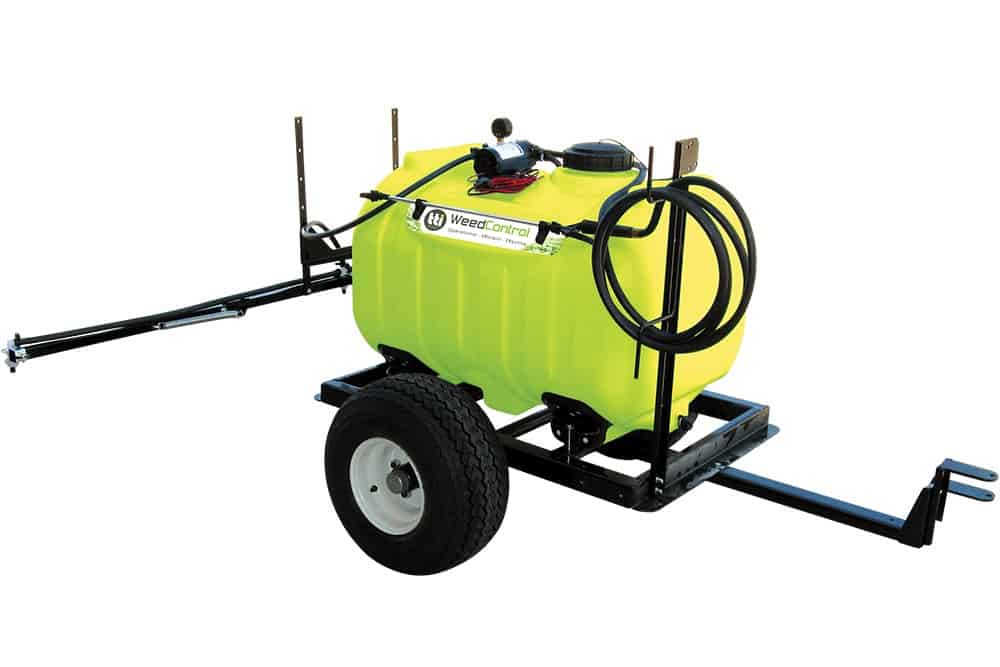 150L WeedControl™ 12v ATV Spot Sprayer Trailer with Boom - Image 2