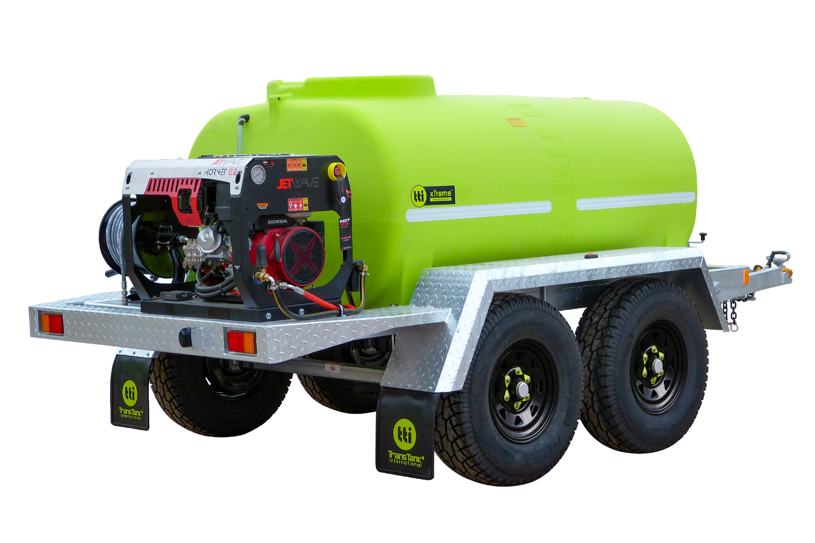 2000L xTreme™ Pressure Cleaning Trailer