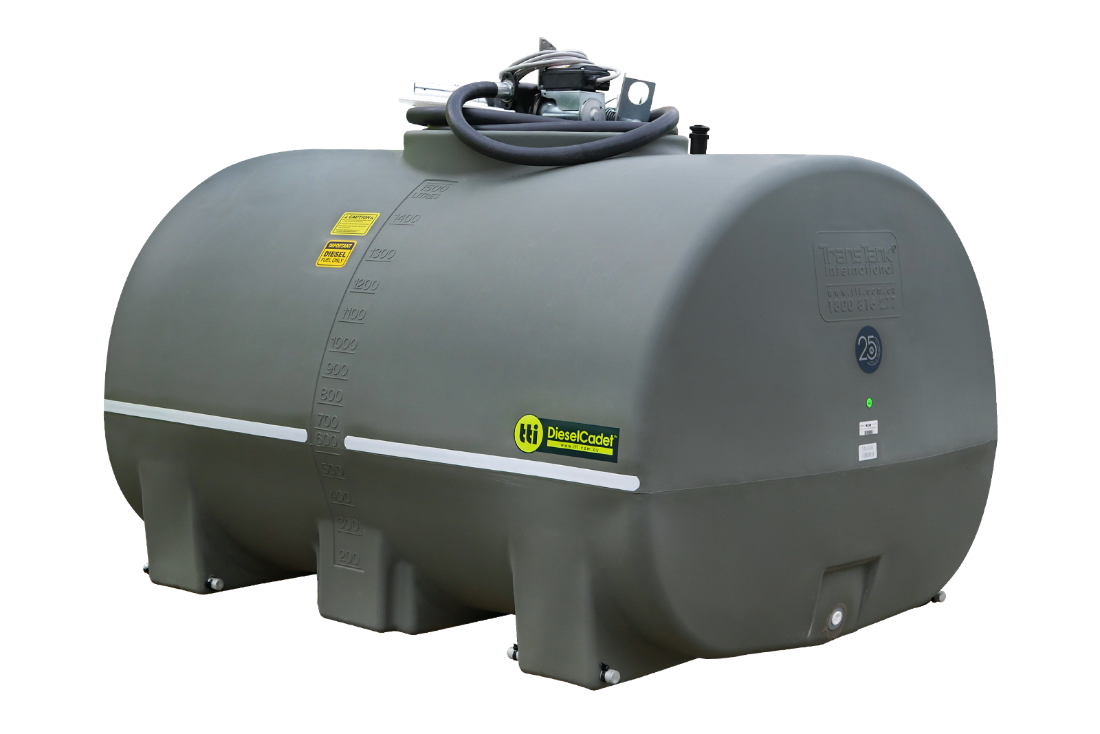 1500L DieselCadet™ Free-Standing Diesel Tank