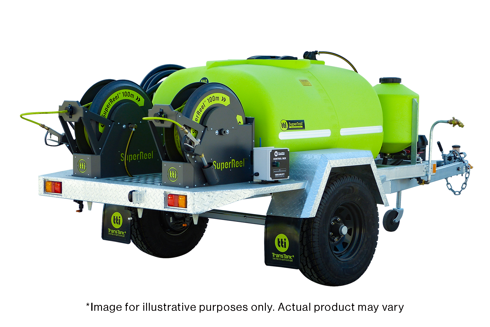 1000L SuperTrail™ Trailed Sprayer with Twin SuperReel™ - Image 2