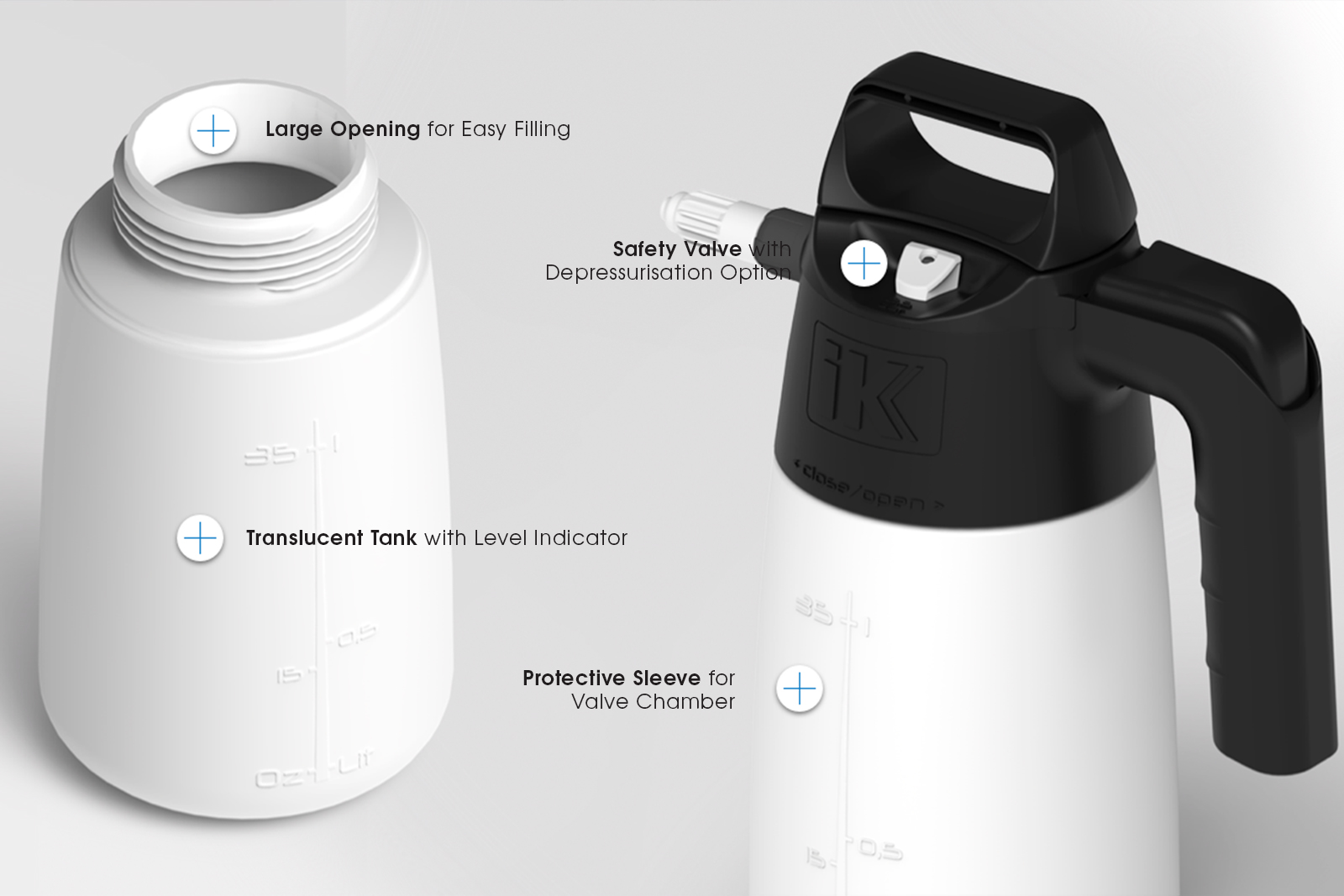 1L IK™ Industrial Hand-Held Sprayer - Image 2