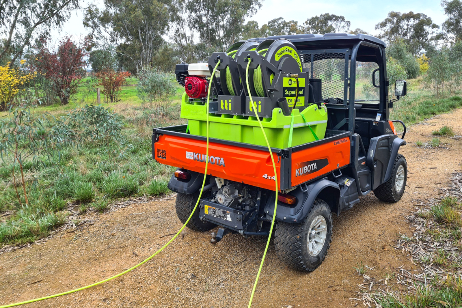 300L OnDeck™ UTV Sprayer (Honda GX200 & Twin 100m SuperReel™) - Image 6