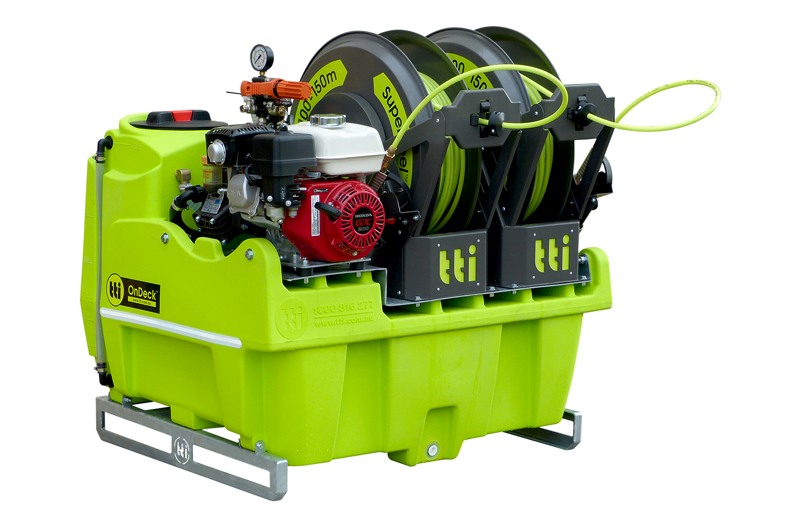 300L OnDeck™ UTV Sprayer (Honda GX200 & Twin 100m SuperReel™)
