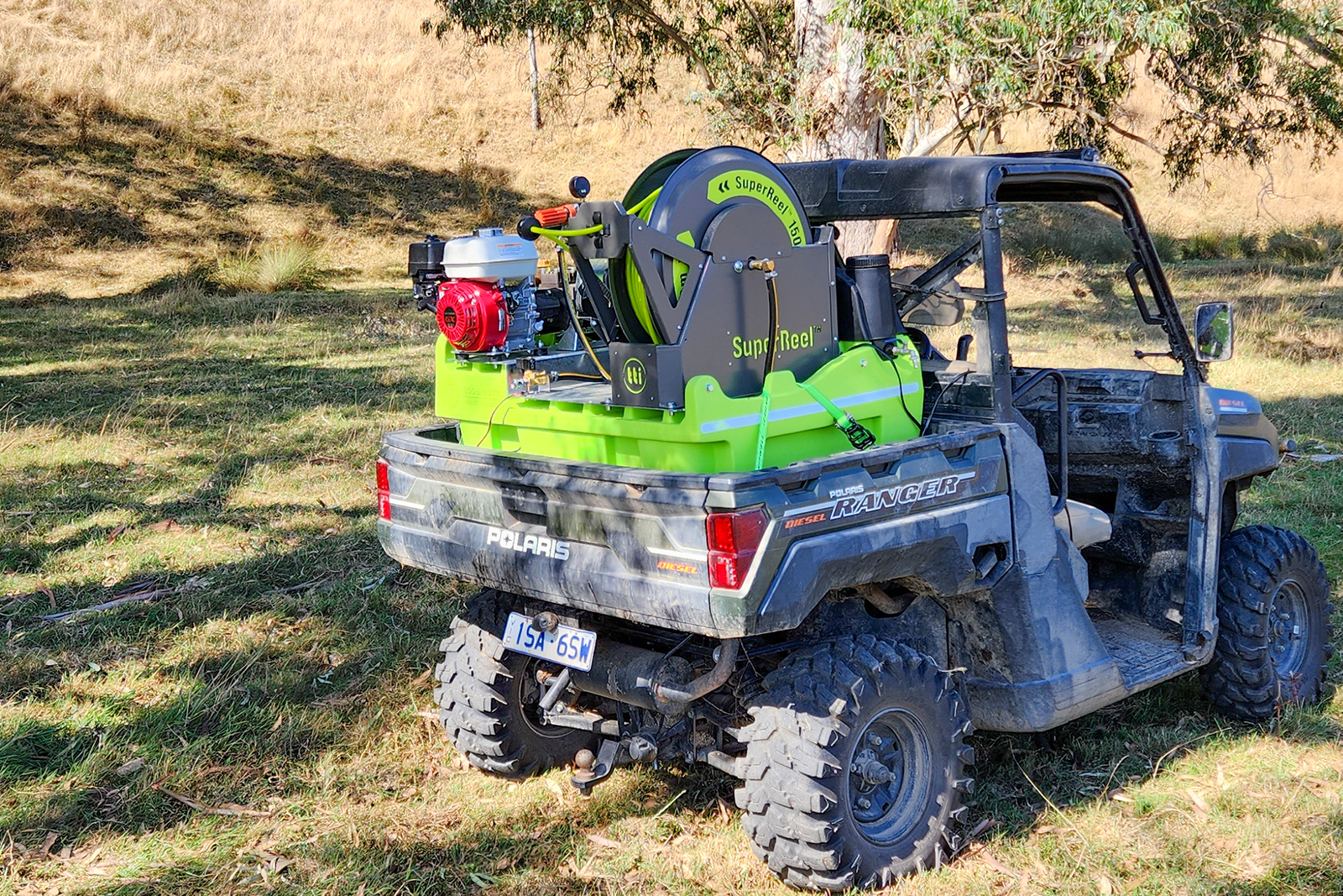 300L OnDeck™ UTV Sprayer (Honda GX200 & Single 100m SuperReel™) - Image 4