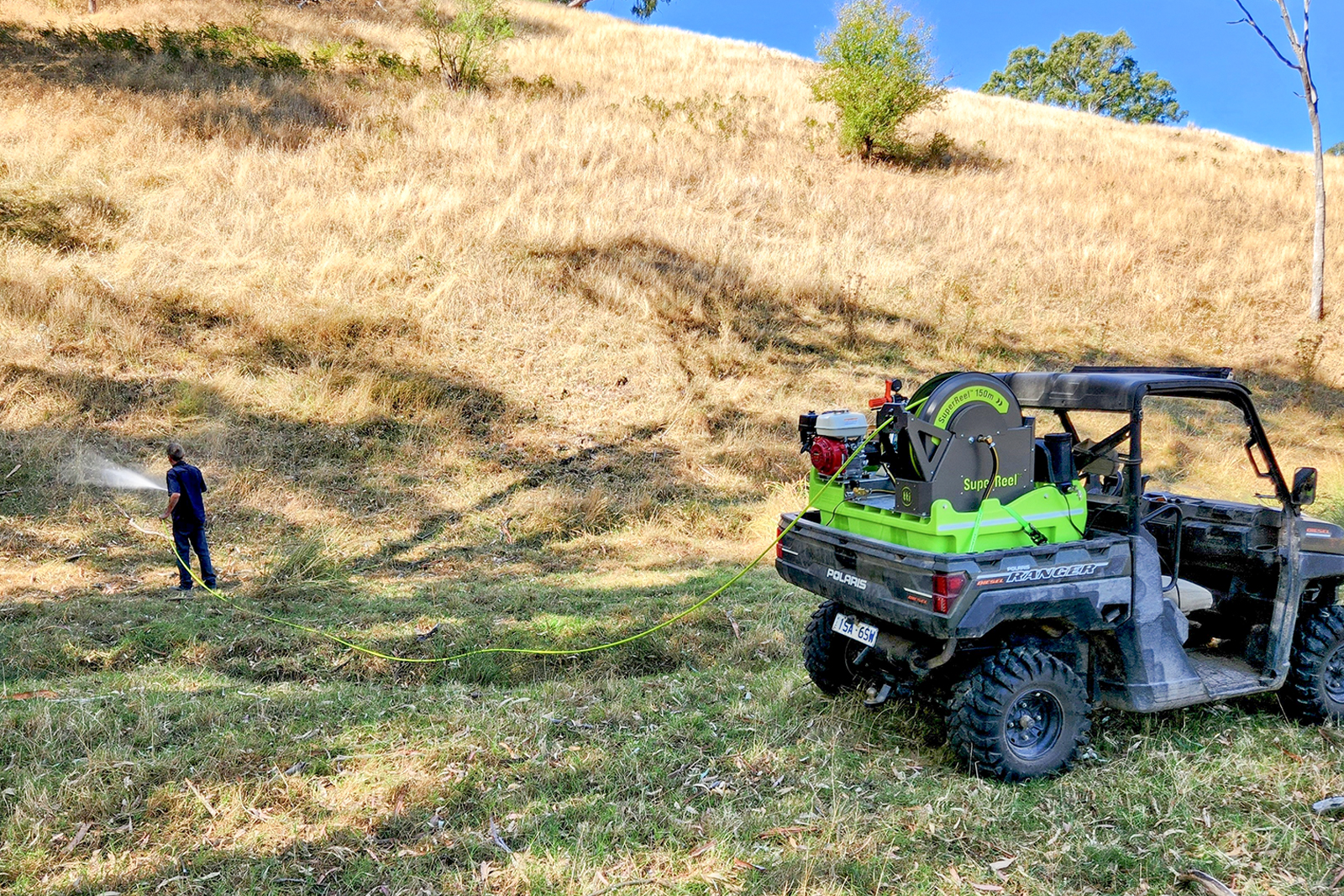 300L OnDeck™ UTV Sprayer (Honda GX200 & Single 100m SuperReel™) - Image 5