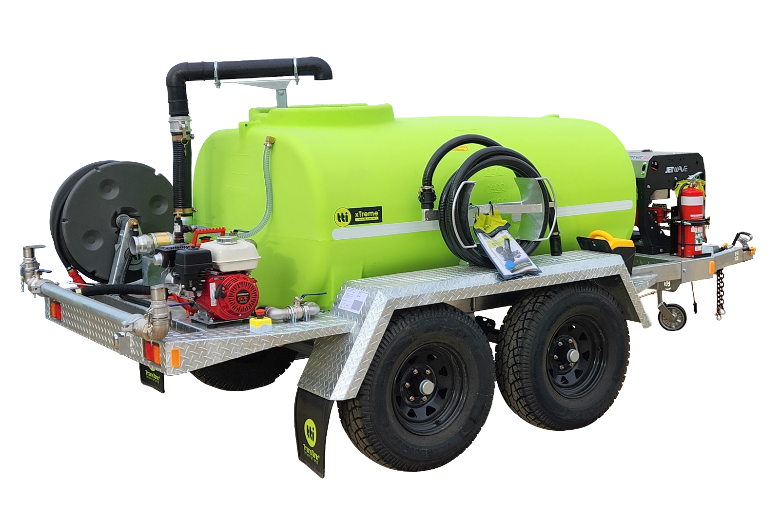 2000L xTreme™ Plus - Pressure Cleaning & Washdown Trailer - Image 3