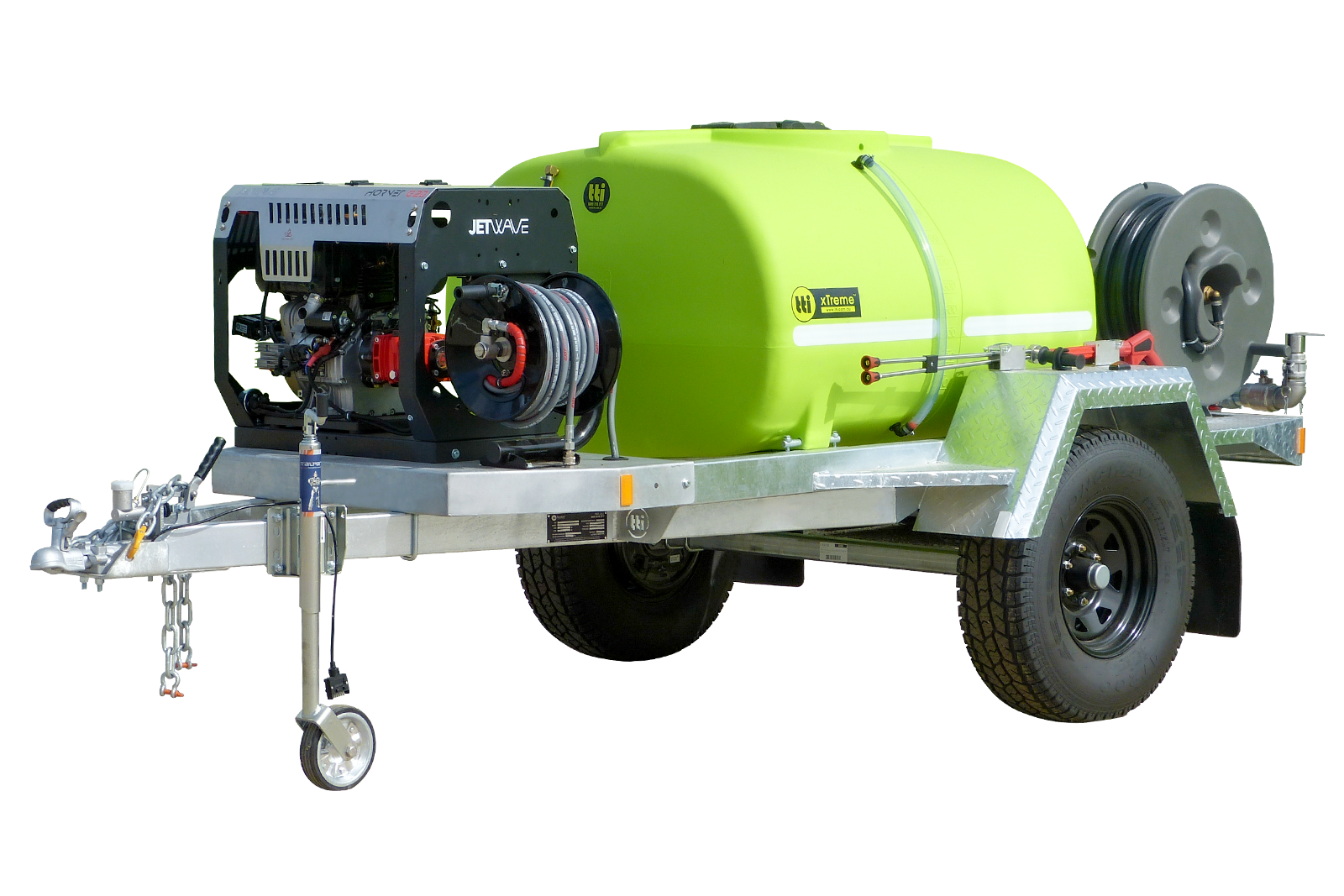 1000L xTreme™ Plus - Pressure Cleaning & Washdown Trailer - Image 2