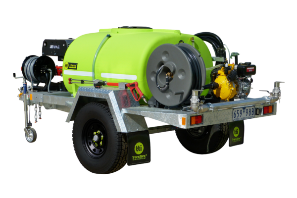 1000L xTreme™ Plus – Pressure Cleaning & Washdown Trailer
